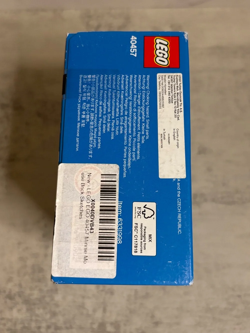 Lego Disney Mickey and Friends Brick Sketches Minnie Mouse Set (#40457)